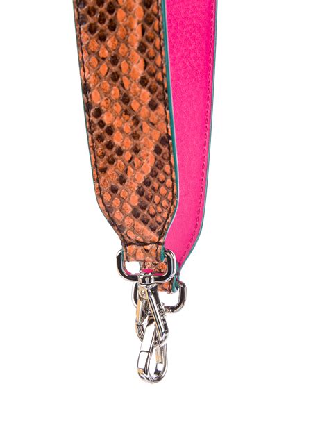 fendi python bag strap|fendi shoulder strap outlet.